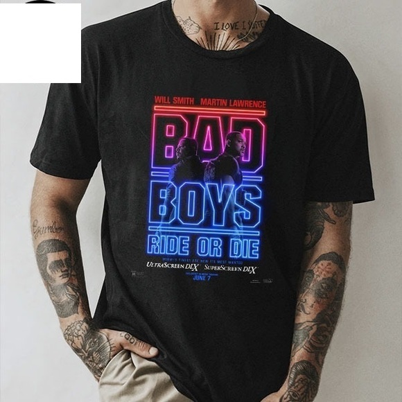 Bad Boys Ride Or Die New Poster UltraScreen DLX Fan Gifts Classic T-Shirt - Picture 1 of 4